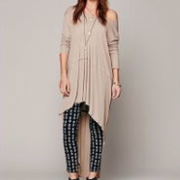 Free People Tops - Free People Amy's Long Sleeve Tee Dress